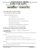 CAC DANG ON THI VAO LOP 10