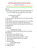 PHÂN BIỆT TỪ LÁY & TỪ GHÉP