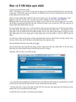 bảo vệ USB hiệu quả nhất