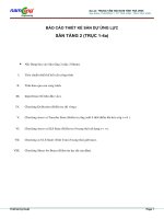 BÁO CÁO THIẾT KẾ SÀN DỰ ỨNG LỰC SÀN TẦNG 2 (TRỤC 1-4a), TT hội nghị tỉnh Trà Vinh