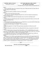 ĐỀ THI HSG KHỐ I 10 THPT LÊ XOAY