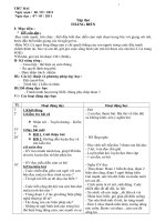 GIÁO ÁN -  LỚP 4 - TUẦN 26 - CKTKN  - KNS ( 3 CỘT )