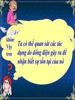 tac dung nhiet va tac dung phat sang cua dong dien