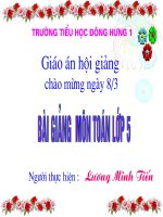 Toan: Luyen tap(Van toc)