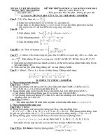 DE THI THU DAI HOC KHOI A, B TRUONG THANH BINH _ HAI DUONG LAN 3