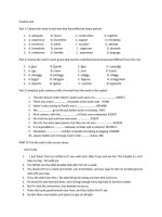 on thi tieng anh vao lop 10