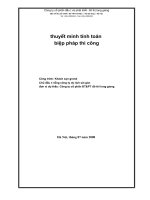 Đồ án tính toán thi công tầng hầm khách sạn Grand – Công ty Long Giang