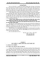 Lựa chọn cộng nghệ khai thác hợp lý cho vỉa 6 khu cánh gà, công ty than Vàng Danh