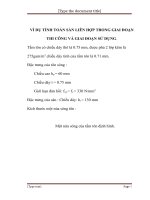 đồ án kiến trúc xây dựng đề tài tính toán sàn compsite tiêu chuẩn ER4 của Mỹ