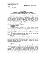 Hướng dẫn thực hiện 5 Điều Bacvs Hồ dạy