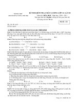 ĐỀ THI THỬ ĐẠI HỌC LẦN II - CHUYÊN HÙNG VƯƠNG  TỈNH PHÚ THỌ