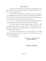 Đánh giá thực trạng và đề xuất một số biện pháp quản lý và xử lý rác thải sinh hoạt tại xã Tân Thịnh, huyện Lạng Giang, tỉnh Bắc Giang