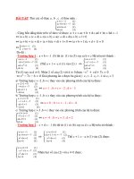 7- MỘT HỆ PHƯƠNG TRÌNH 4 ẨN