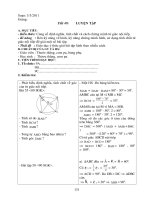 HÌNH 9 - Tiết 49,50