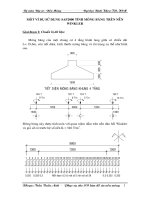 Một số ví dụ sử dụng SAP2000 tính móng băng trên nền WINKLER