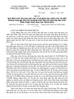 miễn giảm học phí tạm thời