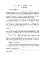 Sử dụng kiến thức địa lý lớp 10 vào giảng dạy lớp 12