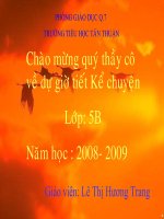 Kể chuyện: Vì muôn dân