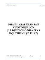 Chuyền đề tìm hiểu sâu về giá thành xây dựng thấp bằng cách ứng dụng công nghệ mới hiện có để giảm giá thành cho nhà ở xã hội