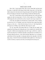 luận văn tài nguyên môi trường Ảnh hưởng của Cd đối với sức khỏe con người do nước thải của hoạt động khai thác khoáng sản.