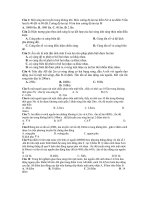 20 câu về sóng cơ và sóng âm