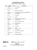 giáo án chuẩn - KNS ( TUẦN 27) lớp 3 ( sang)