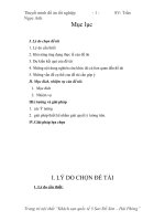 đồ án kiến trúc xây dựng Trang trí nội thất Khách sạn quốc tế 5 Sao Đồ Sơn – Hải Phòng”
