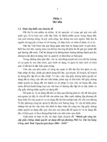 luận văn tài nguyên môi trường Đánh giá công tác cấp giấy chứng nhận quyền sử dụng đất tại phường Phố Cò, Thị Xã Sông Công, tỉnh Thái Nguyên giai đoạn 2006 - 2010