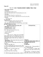 Giáo án Ngữ Văn 6 Tuần 28