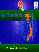 Bai 11- tiết 19- TRÁCH NHIỆM CỦA THANH NIÊN TRONG SỰ NGHIỆP CNH-HĐH..