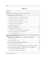 Phương án đầu tư cải tạo tỉnh lộ 490 đoạn từ cầu đò quan đên tuyến s2 (km0+00 - km3+200) tỉnh nam định