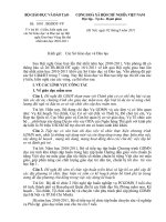 Bộ GD trả lời một số đề nghị của các Sở GD