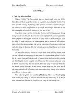 Thực trạng và một số giải pháp ứng dụng hoạt động marketing mix của công ty cổ phần SNC