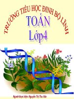 toan bài Giới thiệu tỉ số