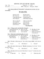 ĐỀ KT GHKII LỚP 2 NH 2010-2011 thử