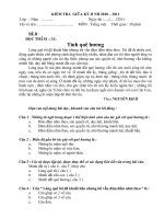 ĐỀ KT GHKII lớp 5 đề B 2010-2011