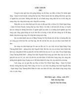 báo cáo thực tập tại Ngân hàng Công Thương Bình Định – phòng Giao dịch Nguyễn Huệ