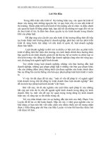 luận văn kinh tế luật một số vấn đề pháp lý về ngành nghề kinh doanh trong chế độ đăng ký kinh doanh theo luật doanh nghiệp