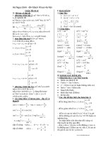 tóm tắt giải tích 12