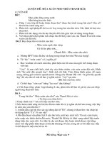 Các đề luyện năng cao 3