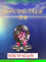 phương trình trạng thái của khí lí tưởng