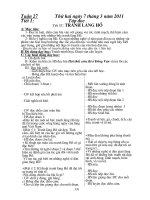 Tuần 27 lớp 5CKTKN, sg chiều,tích hợp