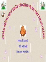 bài 30 chiến tranh gianh độc lập của các thuộc địa Anh ở Bắc Mĩ