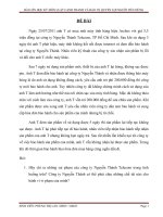 BÀI LỚN HỌC KỲ MÔN LUẬT CẠNH TRANH VÀ BẢO VỆ QUYỀN LỢI NGƯỜI TIÊU DÙNG