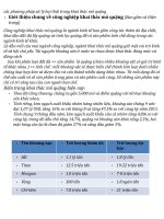 Xử lý bụi thải trong công nghiệp khai thác mỏ quặng 2014