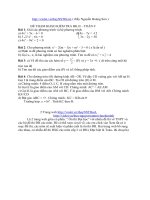 Đề tham khảo Toán 9 HKII