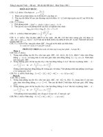 Đề thi thử ĐH 2011+đáp án số 6