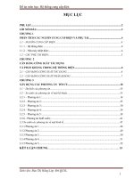 Đồ án môn học Hệ thống cung cấp điện 2 nguồn 9 phụ tải ( đai học điện lực )