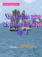 Tiet 20: Bai 12: Doi song kinh te van hoa