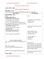 giao an lop 1tuan 26 buoi chieu